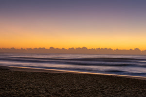 Long Reef Beach Sunrise Warm Coastal Photography Art