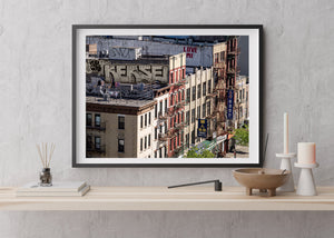 Bâtiments du Lower Manhattan avec graffitis | Photos Tirage d’art Fine Art impression photographique