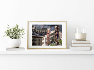 Lower Manhattan buildings with Graffiti | Photo Art Print fine art photographic print