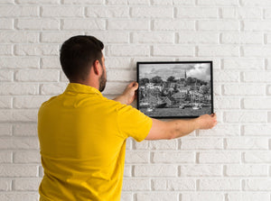 美しい日にルーネンバーグ港| 壁アート