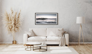 Kustzonsondergang in Maine | Foto Kunstprint Fine Art fotografische afdruk