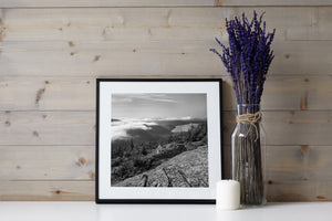 Maine landscape over the clouds | Photo Art Print fine art photographic print