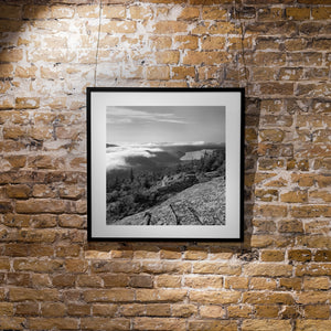 Maine landscape over the clouds | Photo Art Print fine art photographic print