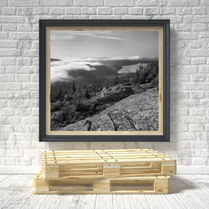 Maine landscape over the clouds | Photo Art Print fine art photographic print