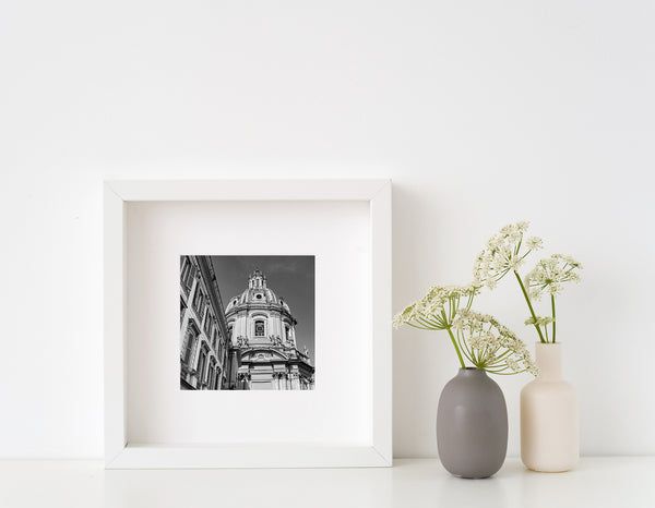 Historic church dome in Italy