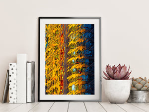 Manhattan Skyscrapers Dance in Abstract Reflections' Embrace | Photo Art Print fine art photographic print