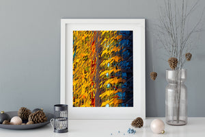 Manhattan Skyscrapers Dance in Abstract Reflections' Embrace | Photo Art Print fine art photographic print