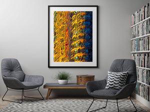 Manhattan Skyscrapers Dance in Abstract Reflections' Embrace | Photo Art Print fine art photographic print