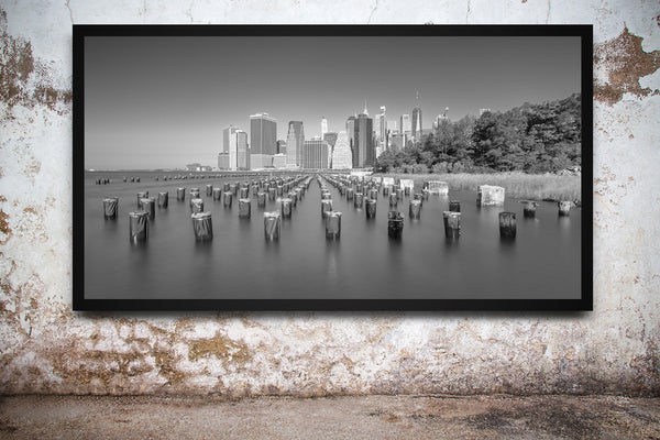 Manhattan View from Brooklyn Bridge Park | Photo Art Print fine art photographic print