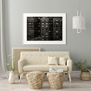 Manhattan Windows Fine Art Black and White | Photo Art Print fine art photographic print