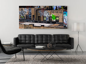 New York street art panorama