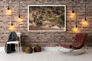 Cruce de vida silvestre africana Fine Art