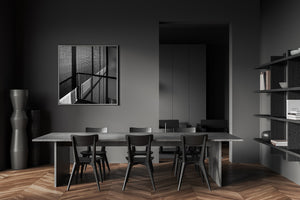 miejska minimalistyczna struktura Chorwacja czarno-biała fotografia artystyczna
