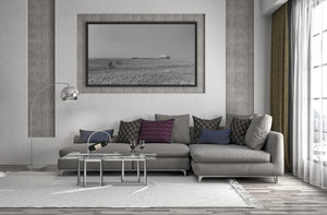 Modern barn along Route 66 Nebraska Ranch | Photo Art Print fine art photographic print