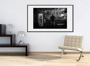 Fine art photo of moody Cuban bar interior
