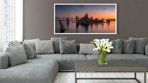 Peaceful sunrise photo from Eastern Sierra Nevada