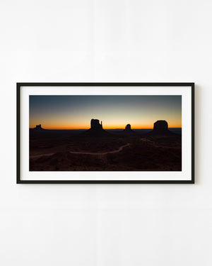Monument Valley Mittens dusk landscape