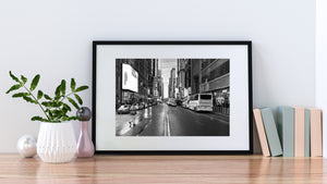 New York 42nd street early evening | Wall Art