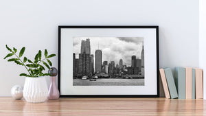 Historic and modern skyscrapers Manhattan
