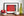 New York architectural detail with red steel doors and small flags