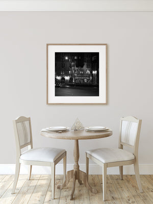 New York hotel at night moody | Photo Art Print fine art photographic print