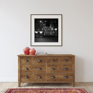 New York hotel at night moody | Photo Art Print fine art photographic print