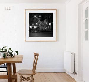 New York hotel at night moody | Photo Art Print fine art photographic print