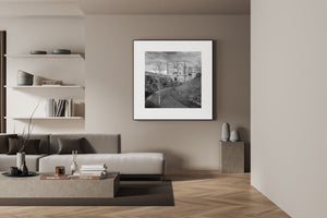 British heritage architecture wall print