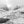 Schwarz-Weiß-Fotografie einer norwegischen Winterlandschaft