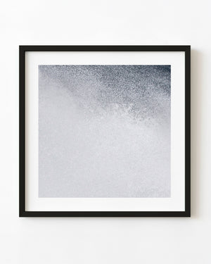 Abstract ocean spray forming a fine white water texture