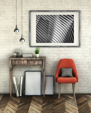 Artistic angle of the Oculus steel fins