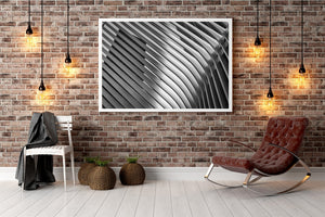 Oculus and surrounding buildings silhouette