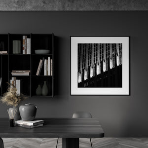 Historic office building facade in Chicago