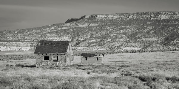 Old Abandoned Homes in the American Southwest Desert | Photo Art Print