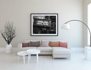 Moody industrial era machinery detail shot