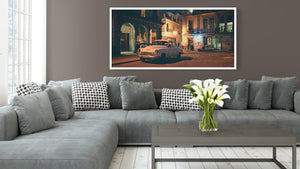 Cuban architecture and classic car