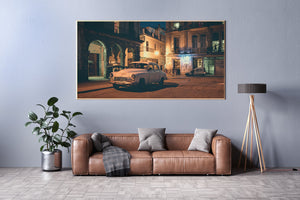 Nightlife outside Havana nightclub