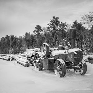 Logging Machinery Fine Art Print