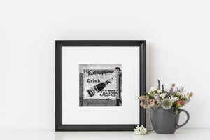 Faded Advertising Sign