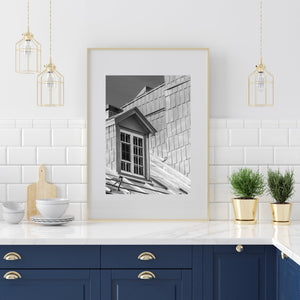 Textured Stonework and Wooden Shutters Image