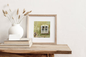 Old Romanian open window | Photo Art Print fine art photographic print