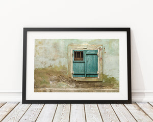Old Romanian windows | Photo Art Print fine art photographic print