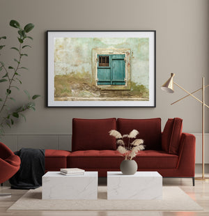Old Romanian windows | Photo Art Print fine art photographic print