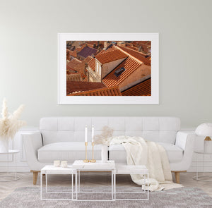 Old Town Dubrovnik Rooftops | Photo Art Print fine art photographic print