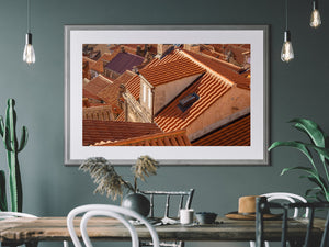 Old Town Dubrovnik Rooftops | Photo Art Print fine art photographic print