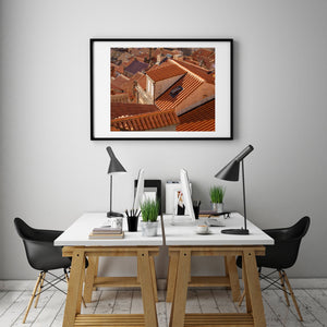 Old Town Dubrovnik Rooftops | Photo Art Print fine art photographic print
