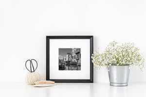 Old Venice homes on canal | Photo Art Print fine art photographic print