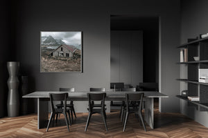 Lofoten Norway Wall Art Featuring Abandoned Structure