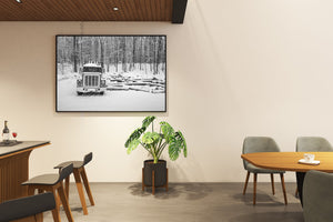 Northern Ontario logging truck