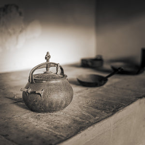 Rustic kitchenware wall art